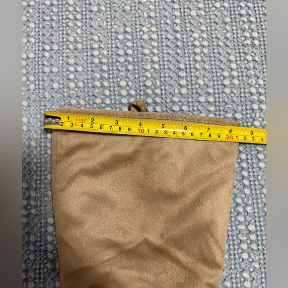 Journee Sanora Women’s Size 8.5 Mid-Calf Zipper Boots In Stone Color 8 1/2 - Picture 8 of 8